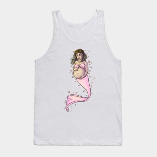 Mer- mommy to be Tank Top